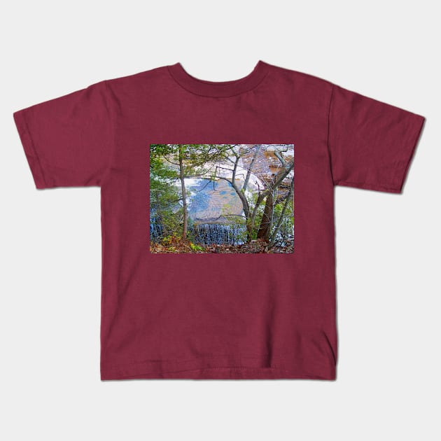 Adirondacks Kids T-Shirt by TrueArtworxGraphics